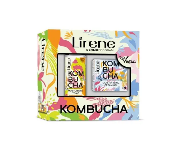 Set cadou Kombucha Contine Crema-gel hidratanta 50ml + Tonic facial hidratant 200ml