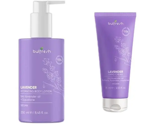Set cadou: Lotiune pentru corp Bulfresh 250 ml + Crema pentru m&acirc;ini Bulfresh Lavanda 75 ml