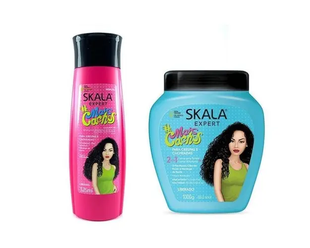 Set cadou Mais Cachos Skala Sampon 325 ml + Masca 1000 g