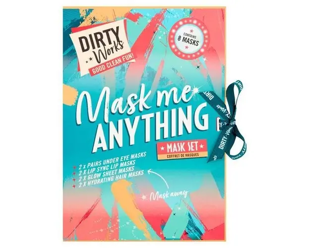 Set cadou Mask Me Anything, (Masca pentru par, fata, ochi, buze 8x10 g )