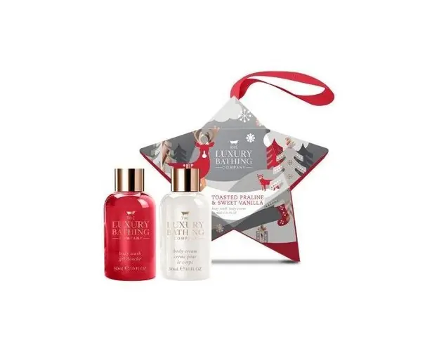 Set cadou mini de &icirc;ngrijire corporala, Smochin salbatic si Merisoare (gel de dus 50ml + crema de corp 50ml)