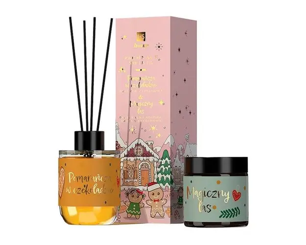 Set Cadou &quot;Sarbatori Parfumate&quot; Pink, HiSkin, 1 set