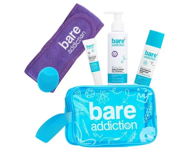 Set Cadou Rutina in 3 Pasi Anti-Imperfectiuni pentru Tineri si Adolescenti Bare Addiction, 1 set
