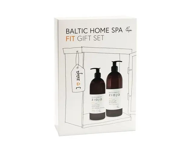 Set Cadou - Ser Hidratant Anticelulitic + Gel de Dus 3in1 - Ziaja Baltic Home Spa Fit Gift Set, 1 pachet