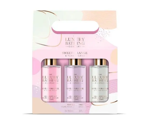 Set Cadou Tempting Trio - The Luxury Bathing Company Sweet Orange &amp; Ylang Ylang, 1 set