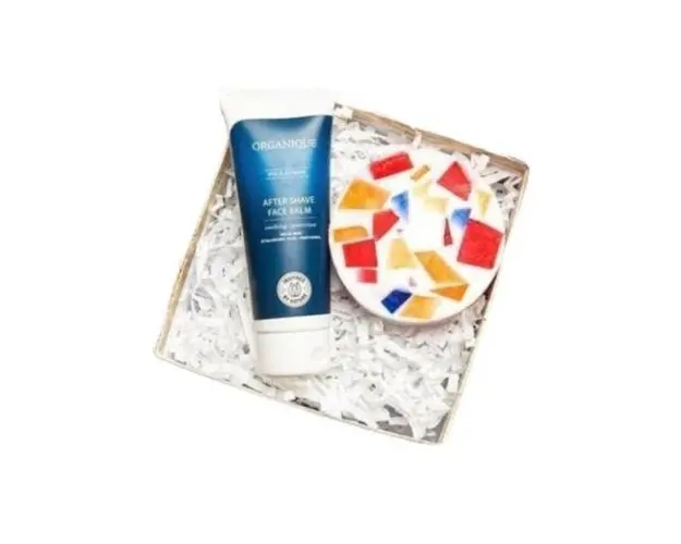 Set cosmetic cadou pentru barbati Little Some Thing, Organique - after shave 70ml + sapun 100g