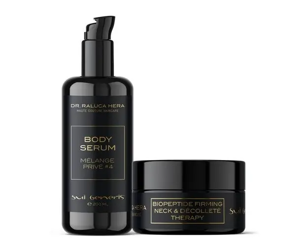 Set Duo Corp, Sui Generis by Dr. Raluca Hera Haute Couture Skincare - Ser Pentru Corp 200 ml + Tratament Biopeptide 50 ml