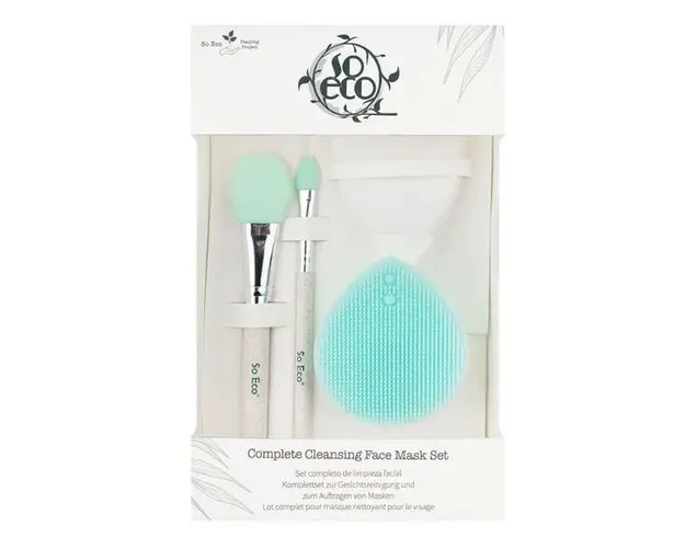 Set Ecologic Complet de Curatare pentru Masca de Fata - So Eco Complete Cleansing Face Mask Set, 1 set