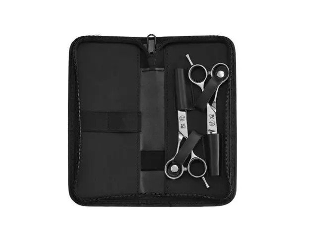 Set Foarfeca de tuns si de filat Leader School kit #1 5.5 inch, 180-55K