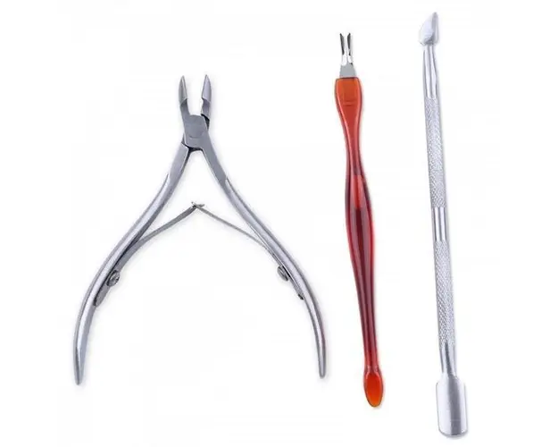 Set instrumente profesionale pentru pregatirea cuticulei