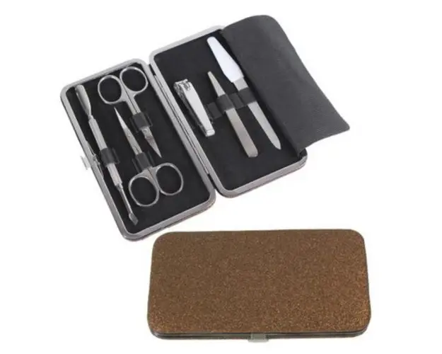 Set manichiura 6 piese, cutie maro, K04-BW, Koh-I-Noor