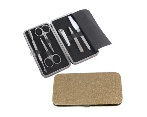 Set manichiura 6 produse, cutie crem, K04-PK, Koh-I-Noor