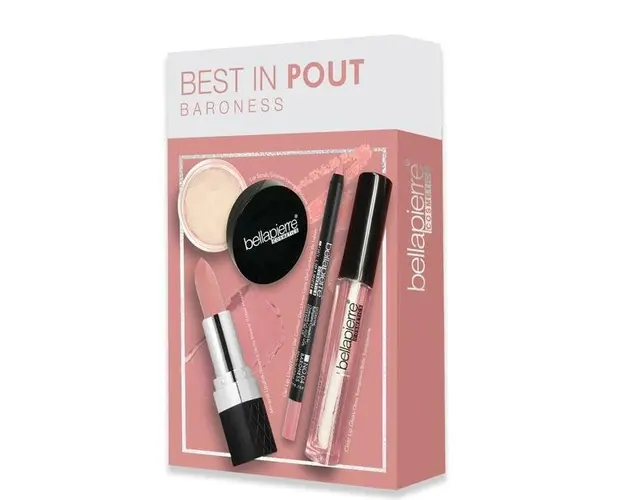 Set pentru buze Bellapierre, Best In Pout, Baroness