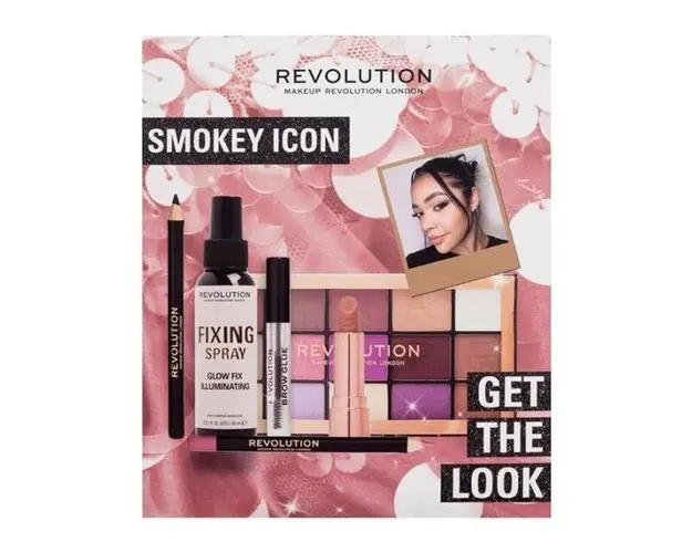 Set pentru Machiaj - Makeup Revolution Get The Look Smokey Icon, 1 set