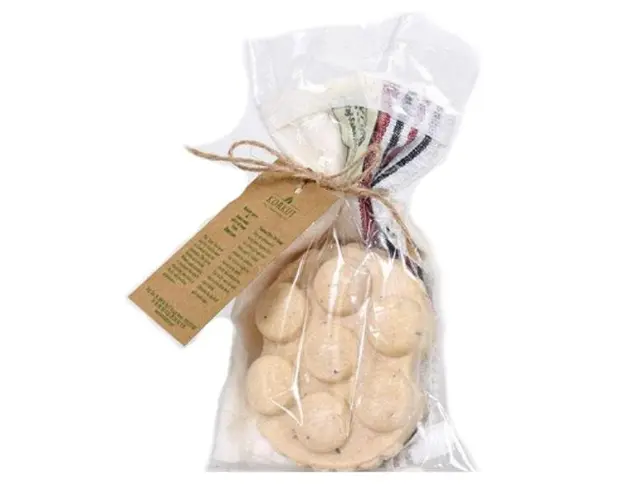 Set pentru Masaj Anticelulitic - Sapun cu Frunze de Maslin si Manusa Exfolianta, Olivos 135 g