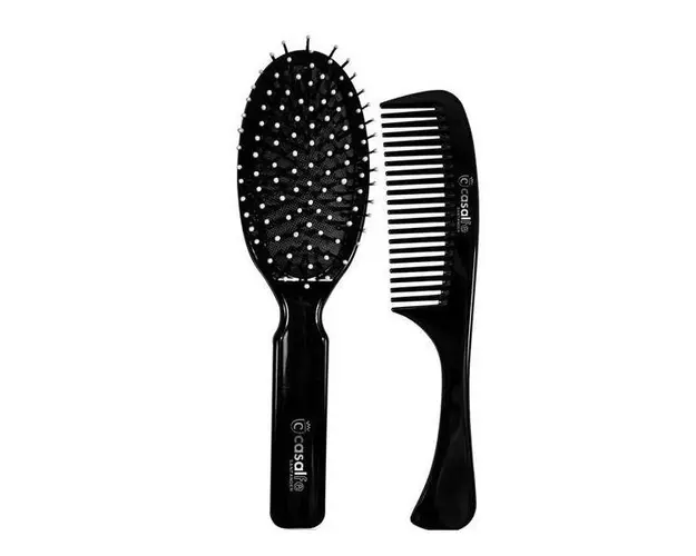 Set piaptan + perie ovala Casalfe 1010