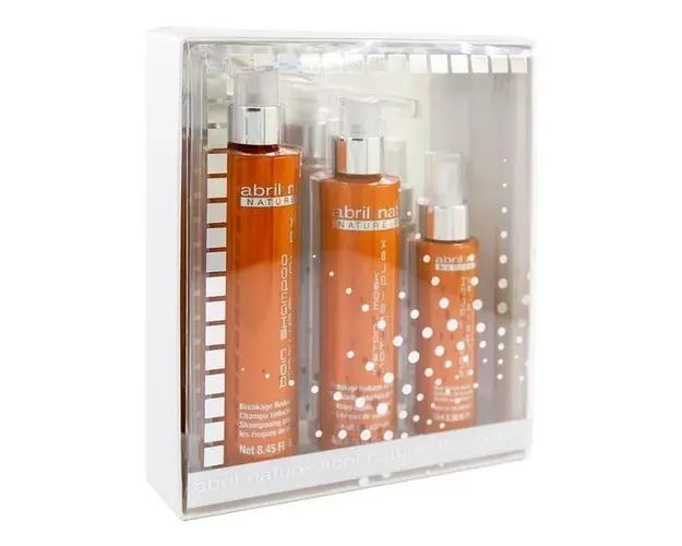 Set produse ingrjire pentru regenerarea intensa a parului Nature Plex Abril et Nature (Sampon 250ml, Masca 200 ml, Ser 100ml)