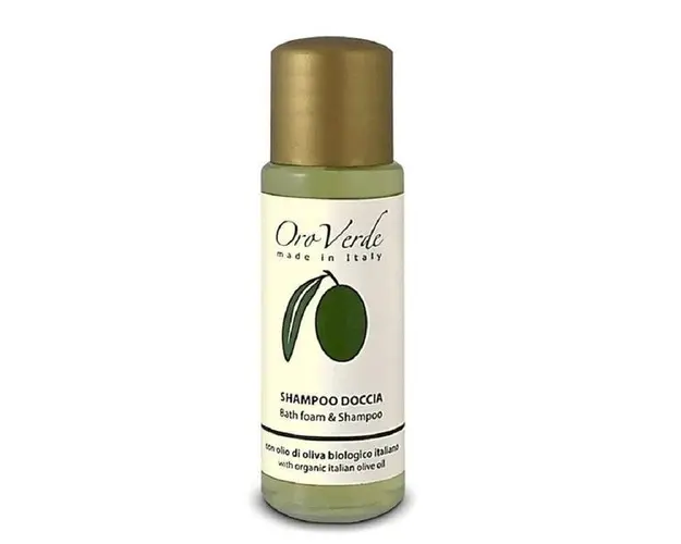 Set Sampon & Gel Dus Oroverde cu Ulei de Masline 50 buc x 20 ml