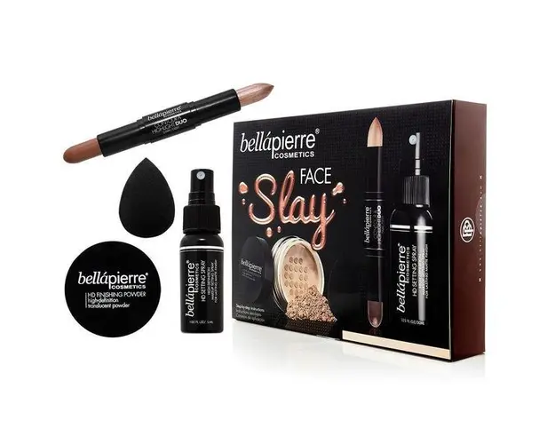 Set sculpt si fixare Face Slay Kit - Dark/Deep BellaPierre