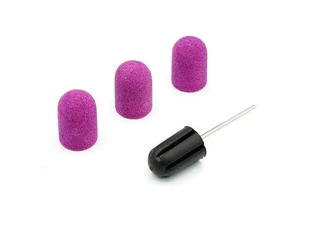 Set suport si smirghel rezerva 16*25mm #120 3 buc - Red