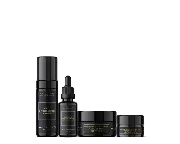 Set Suprem Anti-Aging, Sui Generis by Dr. Raluca Hera Haute Couture Skincare, 4 produse