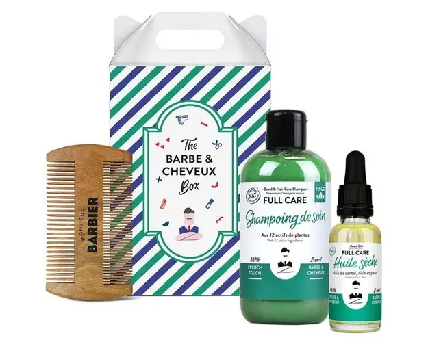 Set The Barbe &amp; Cheveux Box, Monsieur Barbier, 1 set