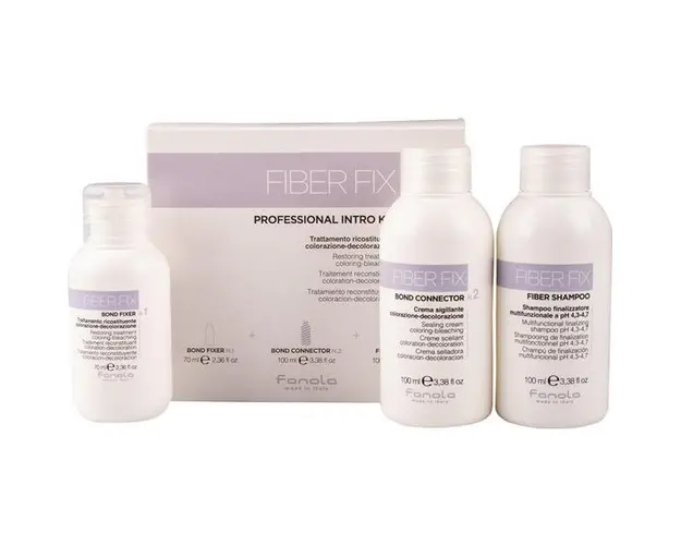 Set Tratament pentru Par Fanola Fiber Fix Professional