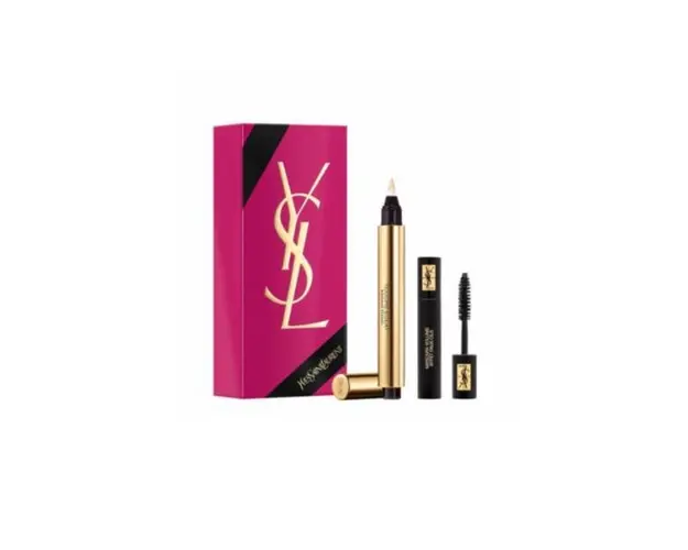 Set, Yves Saint Laurent, Touche Eclat 2 Corector 2.5ml + Rimel Volume Effet Faux Cils 2 ml