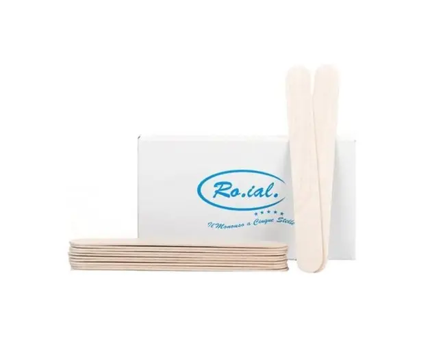 Spatule din lemn, Roial, 100 buc