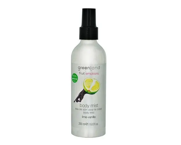 Spray corp, cu lamaie verde si vanilie, Greenland, 200 ml