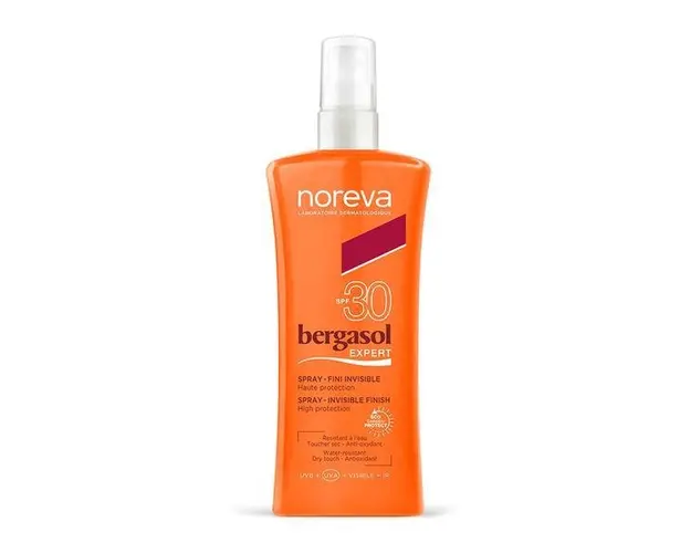 Spray cu finish invizibil SPF30 Bergasol Expert, Noreva, 125 ml