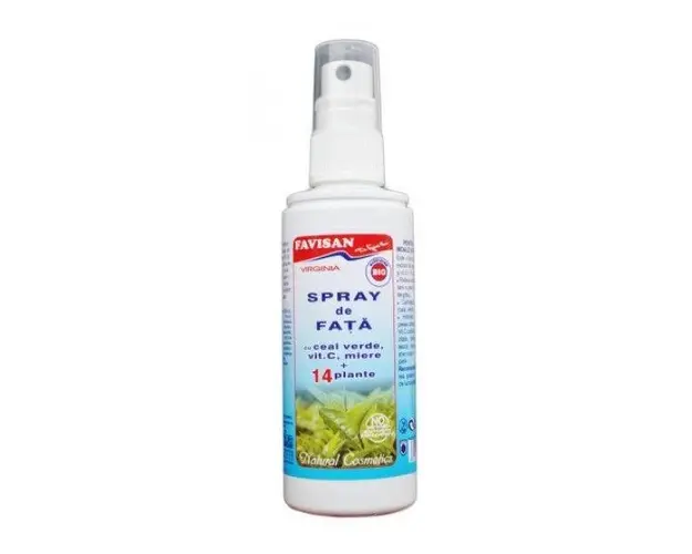 Spray de Fata cu Ceai Verde Virginia Favisan, 100ml
