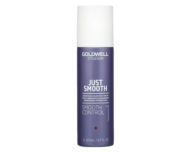Spray de Netezire pentru Uscarea cu Uscatorul de Par - Goldwell Stylesign Just Smooth, Smooth Control 1, 200 ml