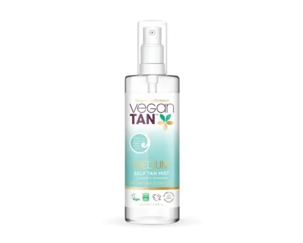 Spray Facial Autobronzant Vegan - Vegan Tan Self-Tan Mist Medium, 150 ml