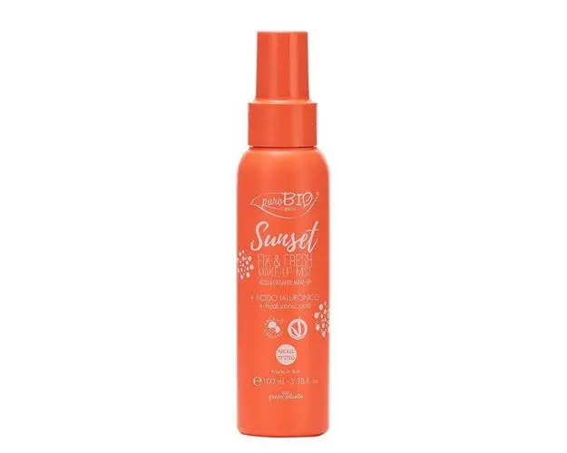 Spray Fixare Machiaj Sunset Fix &amp; Fresh PuroBio Cosmetics, 100ml