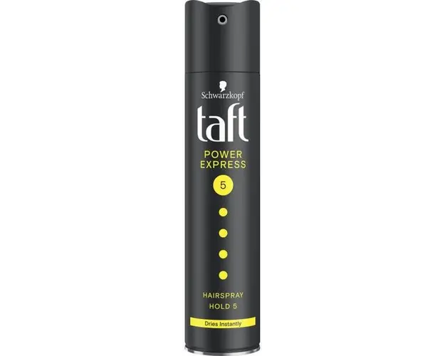 Spray Fixativ cu Fixare Foarte Puternica - Schwarzkopf Taft Power Express Hairspray Hold 5, 250 ml