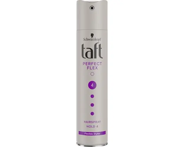 Spray Fixativ cu Fixare Puternica si Flexibila - Schwarzkopf Taft Perfect Flex Hairspray Hold 4, 250 ml