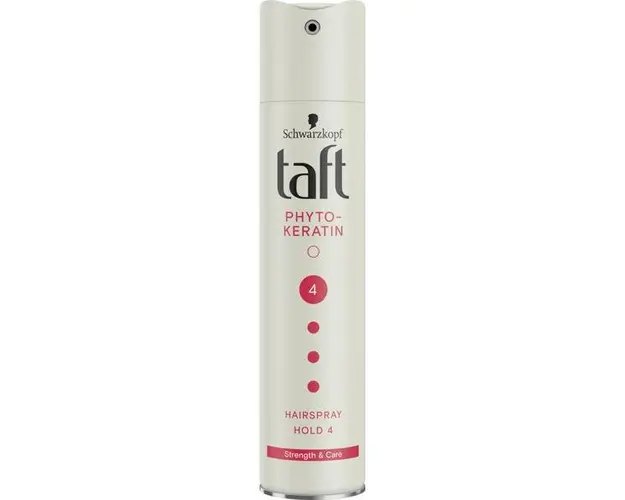 Spray Fixativ cu Keratina pentru Fixare Puternica - Schwarzkopf Taft Phyto-Keratin Hairspray Hold 4, 250 ml