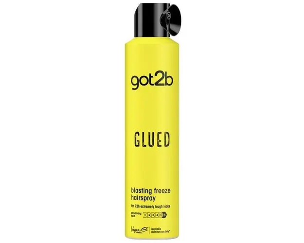 Spray Fixativ Foarte Rezistent - Schwarzkopf Got2b Glued Blasting Freeze Haispray, 300 ml