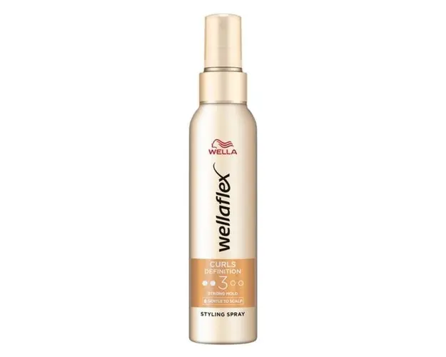 Spray Fixativ pentru Par Cret - Wella Wellaflex Curl Definition Styling Spray Strong Hold, 150 ml