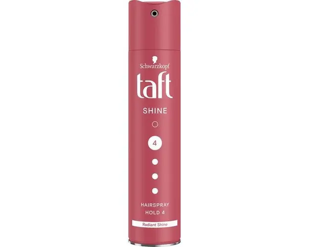 Spray Fixativ pentru Stralucire si Fixare Puternica - Schwarzkopf Taft Shine Hairspray Hold 4, 250 ml