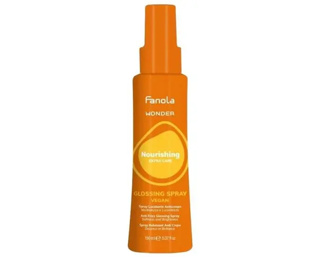 Spray Nutritiv pentru Stralucire Wonder Fanola - Nourishing Anti Frizz Glossing Spray, 150 ml