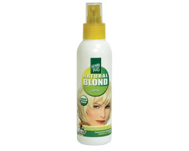 Spray par blond, cu musetel, Hennaplus, 150 ml