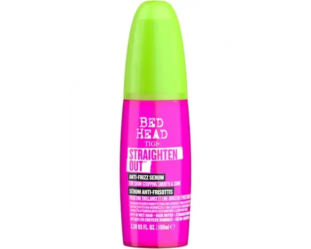 Spray pentru netezirea parului Tigi Bed Head Straighten Out Anti Frizz Serum, 100ml