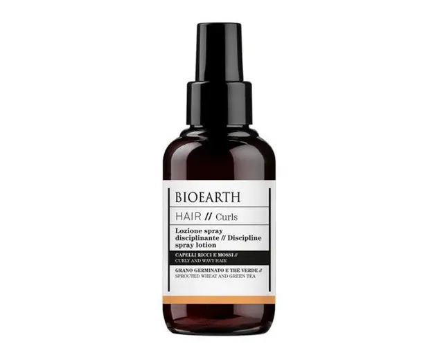 Spray pentru Par Ondulat cu Ceai Verde Bioearth, 100 ml