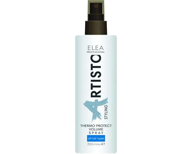 Spray protectie termica pentru volumul parului Elea Professional Artisto, 250 ml