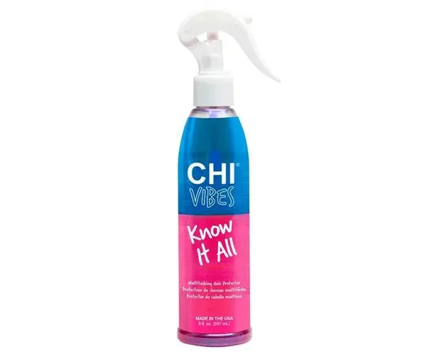 Spray Protector pentru Par - CHI Vibes Know It All Multitasking Hair Protector, 237 ml
