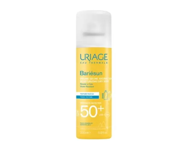 Spray uscat pentru protectie solara cu SPF 50+ Bariesun, Uriage, 200 ml