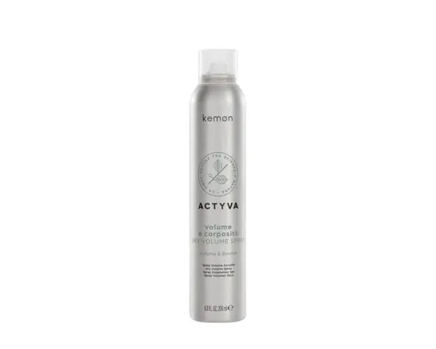 Spray Uscat pentru Volum - Kemon Actyva Volume e Corposit&agrave; Dry Spray Velian, 200 ml