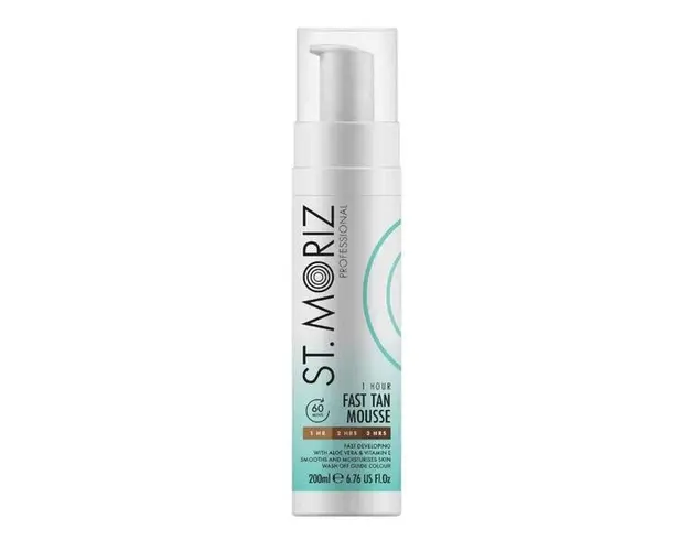 Spuma Autobronzanta Rapida - St.Moriz Professional Fast Tan Mousse 1 Hour, 200 ml